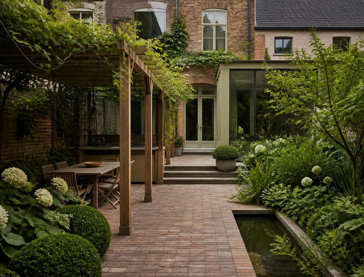 Tuin in Mechelen